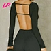 boat neck black shirt